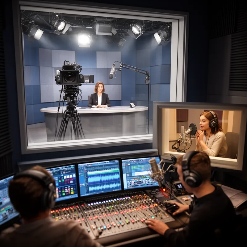 broadcasting studio