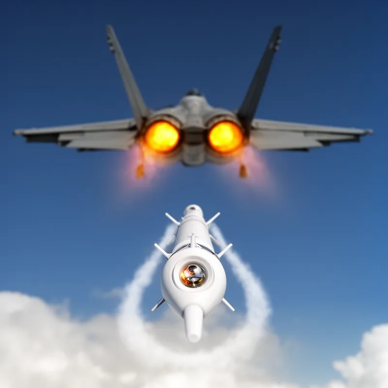 heat-seeking missile