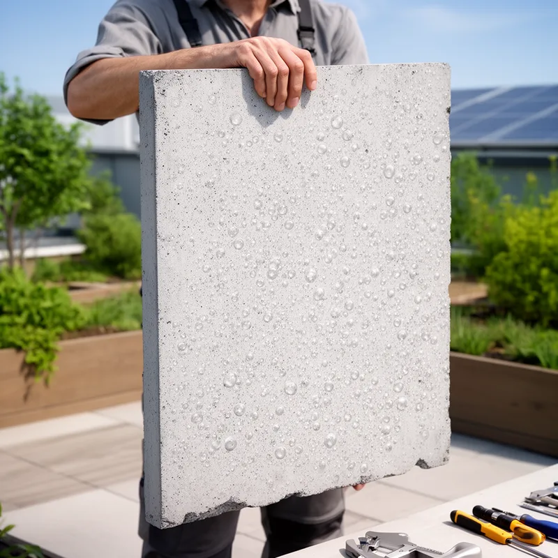 ultra-lightweight concrete