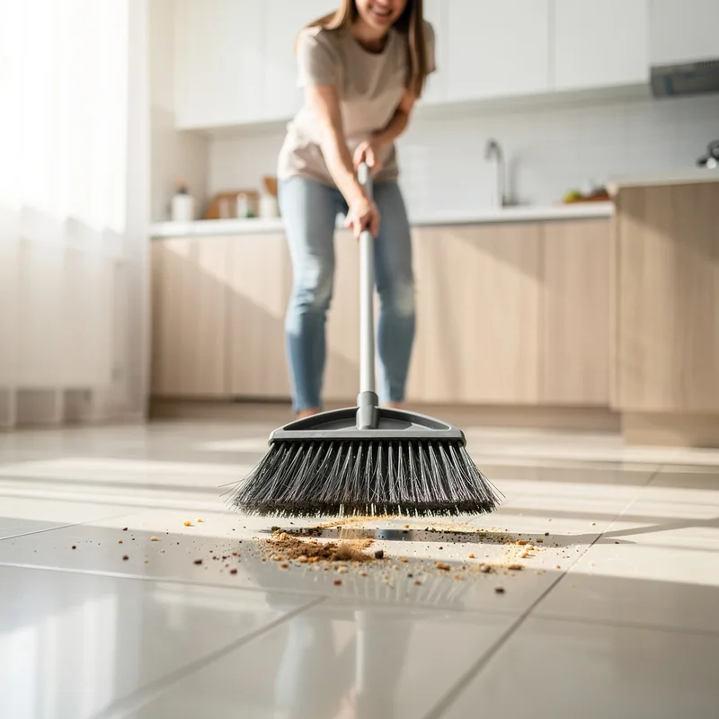 to sweep the floor