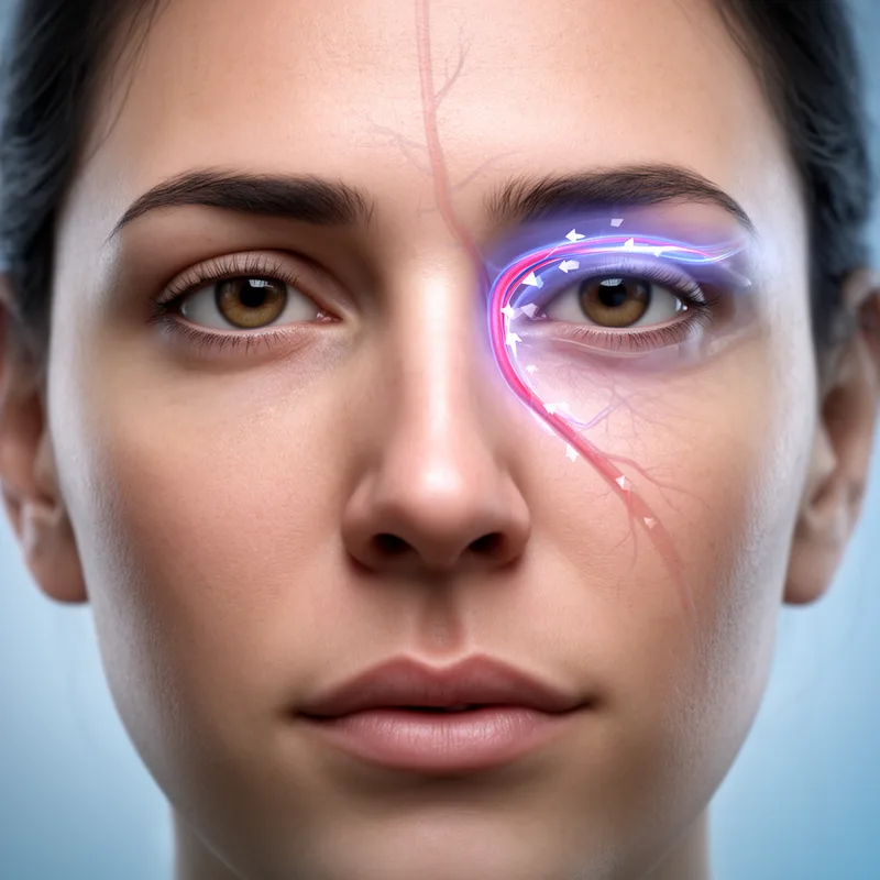 supraorbital vein