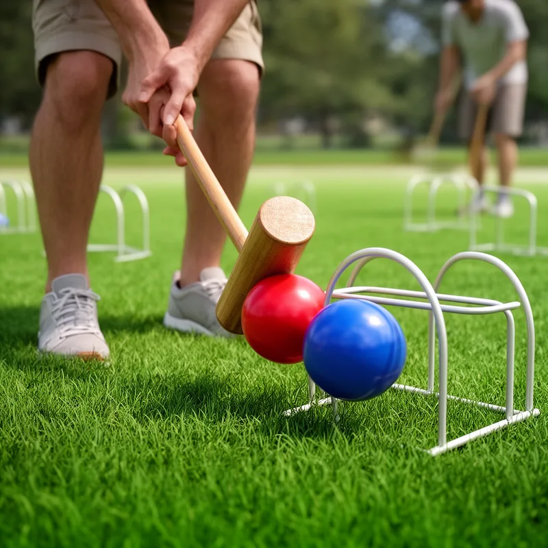 to croquet