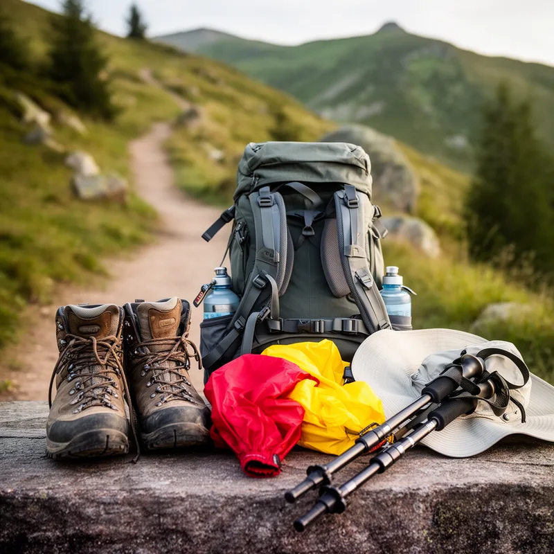 hiking gear