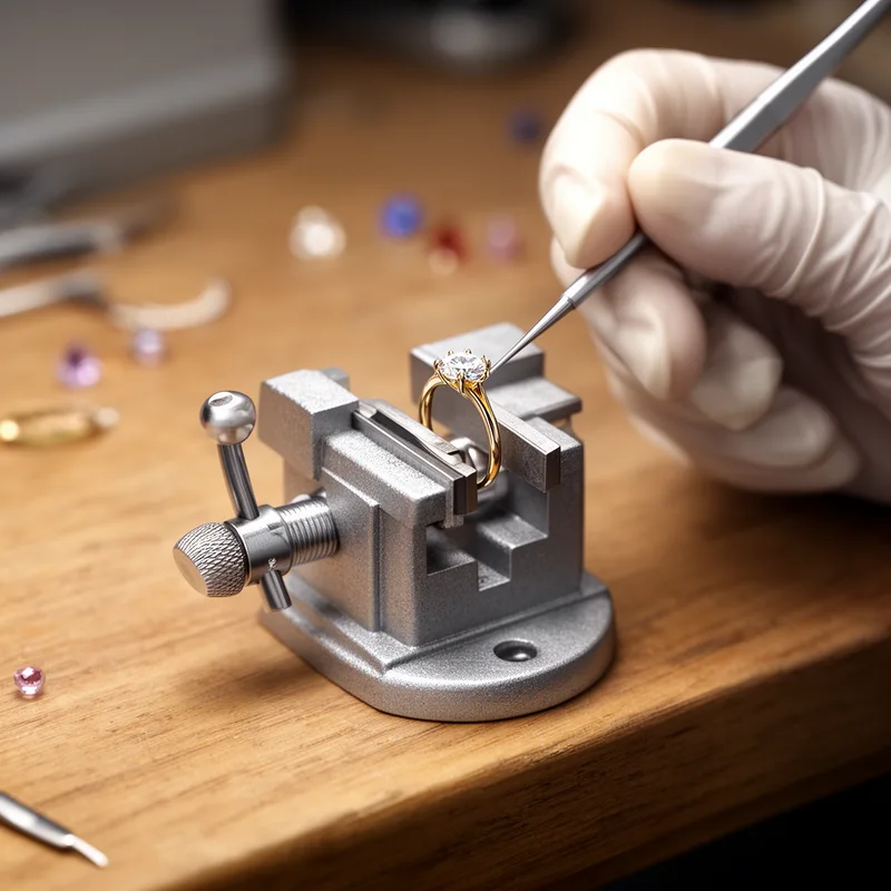 jeweler's vise