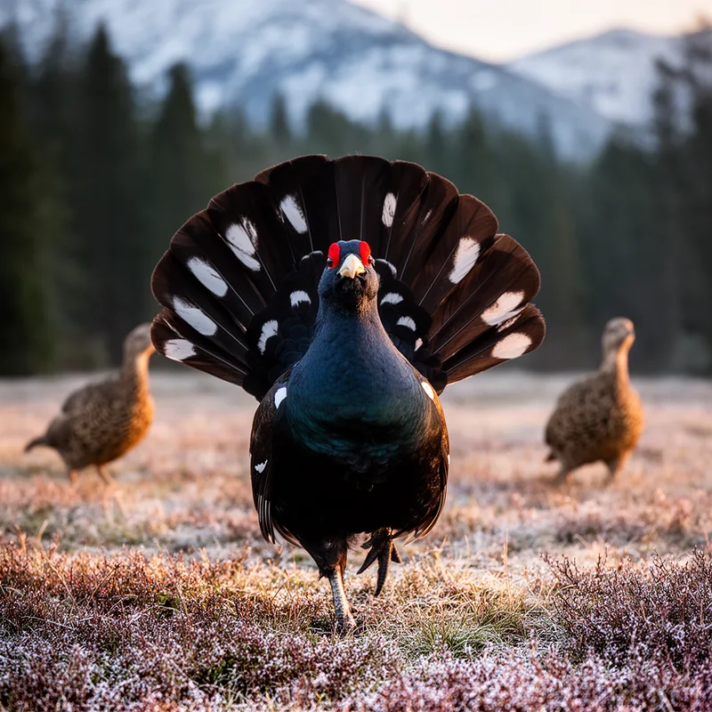 Asian black grouse