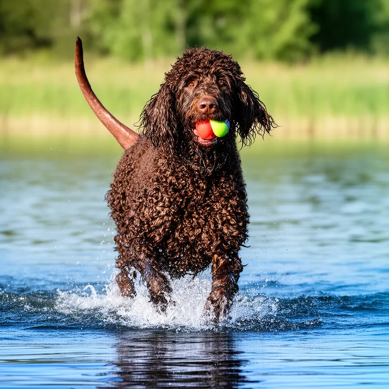 Irish water spaniel