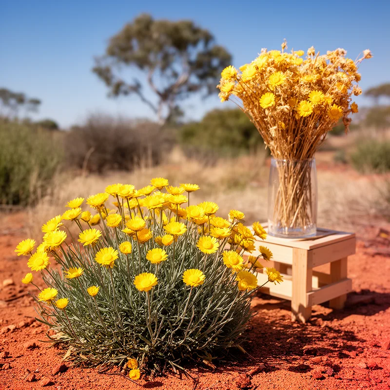 yellow paper daisy
