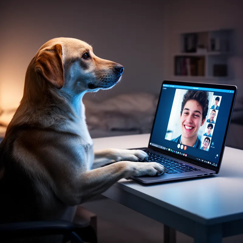 nobody knows you're a dog