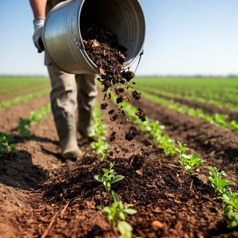 to fertilize the field