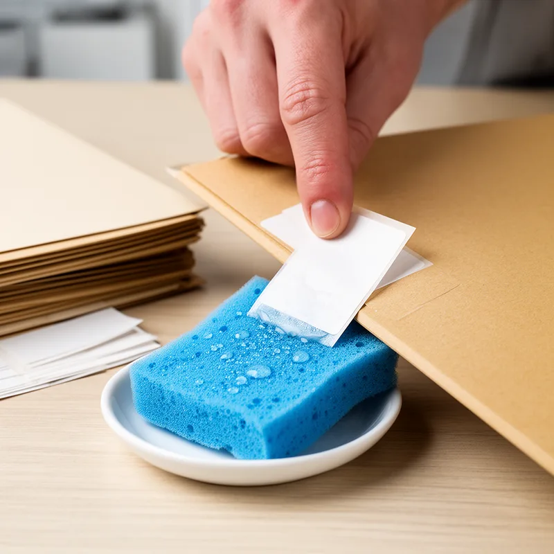 gummed label