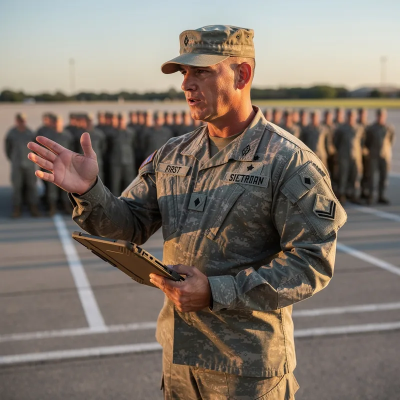 first sergeant