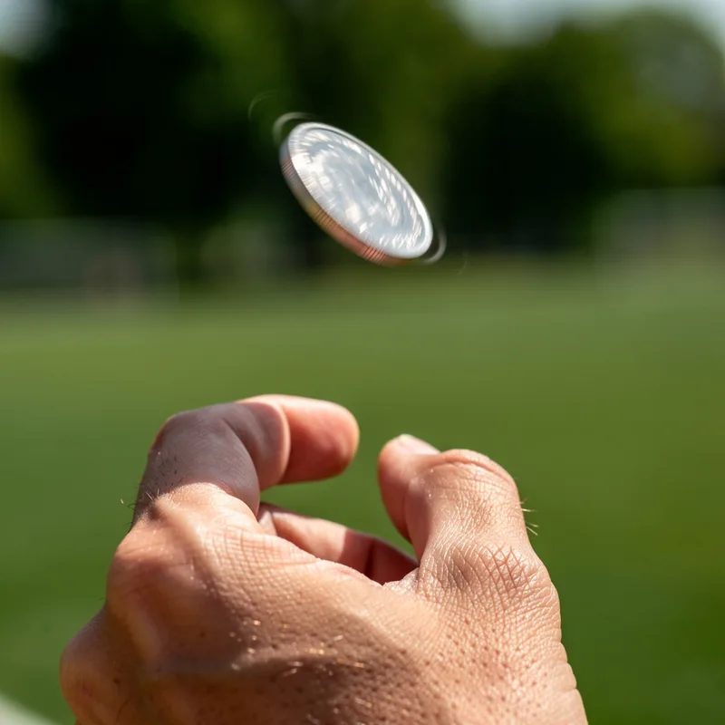 to flip a coin