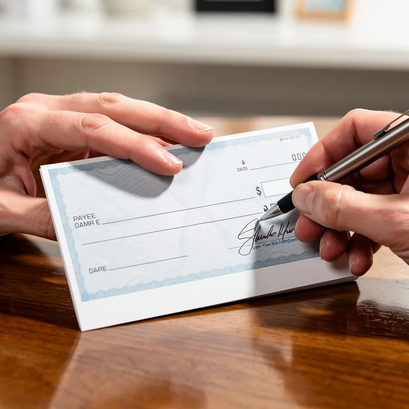personal check