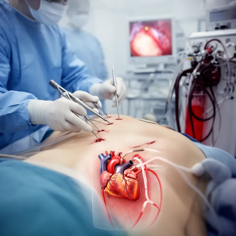 port-access coronary bypass surgery