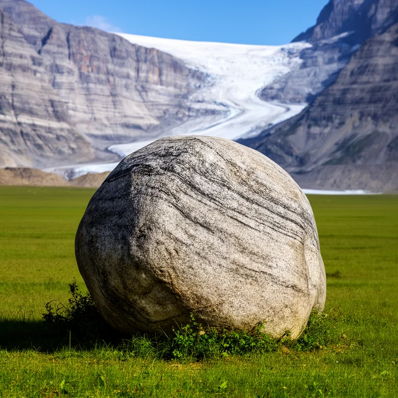 glacial boulder