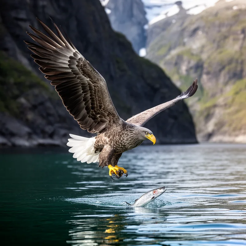 gray sea eagle