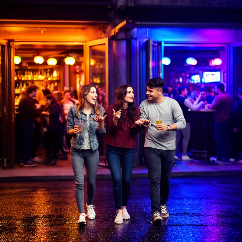 bar-hopping