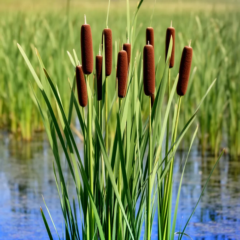 narrow-leaf cattail