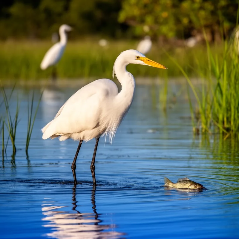 Egretta albus
