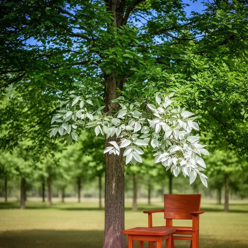 white ash