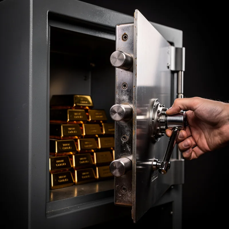 to lock away