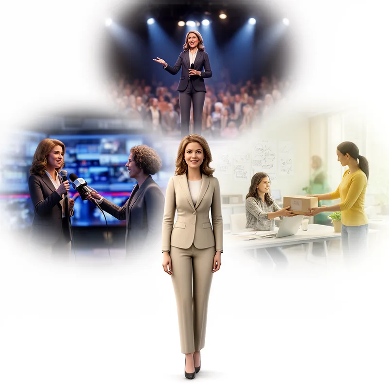 many-faceted career