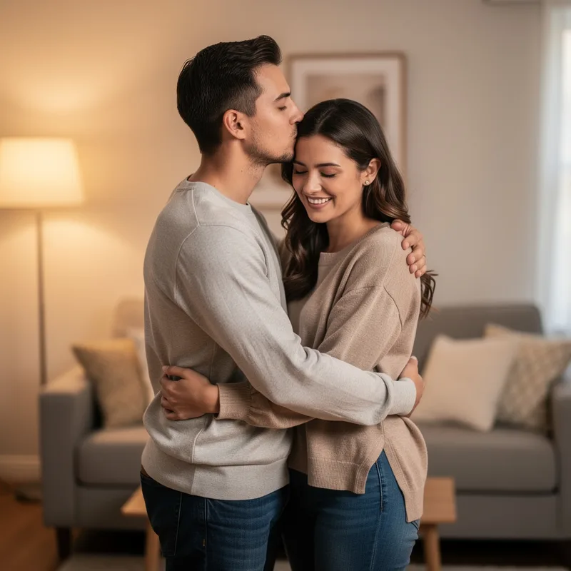 to kiss and make up