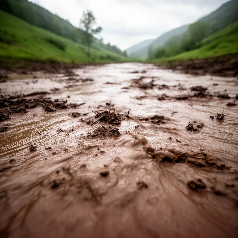 muddily