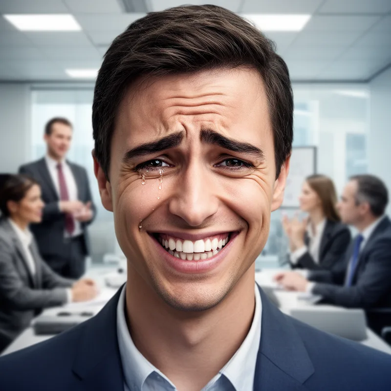 fake-ass smile