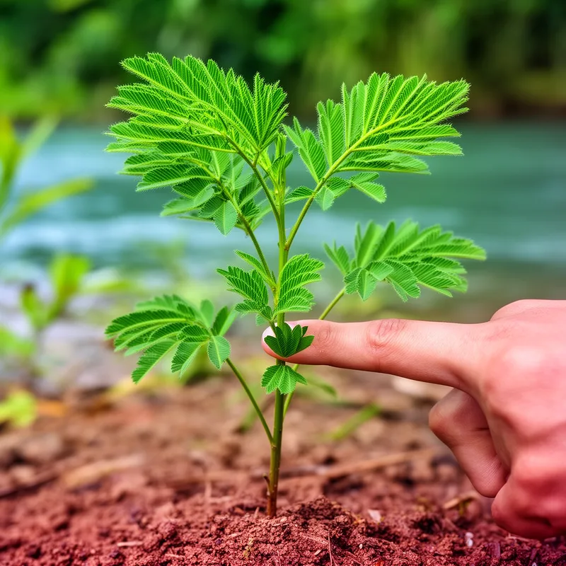 wild sensitive plant