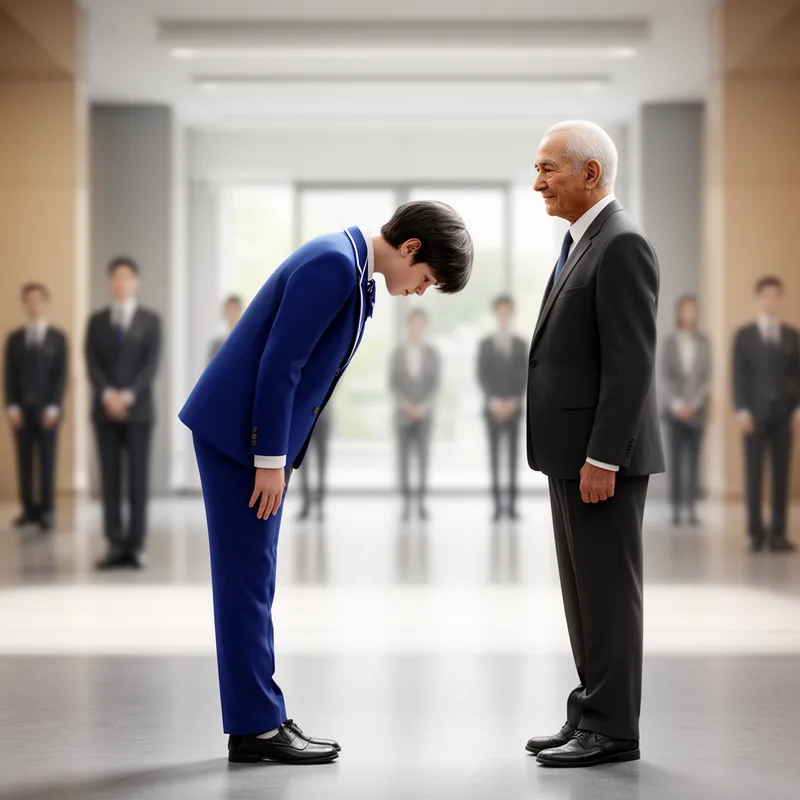 to bow respectfully