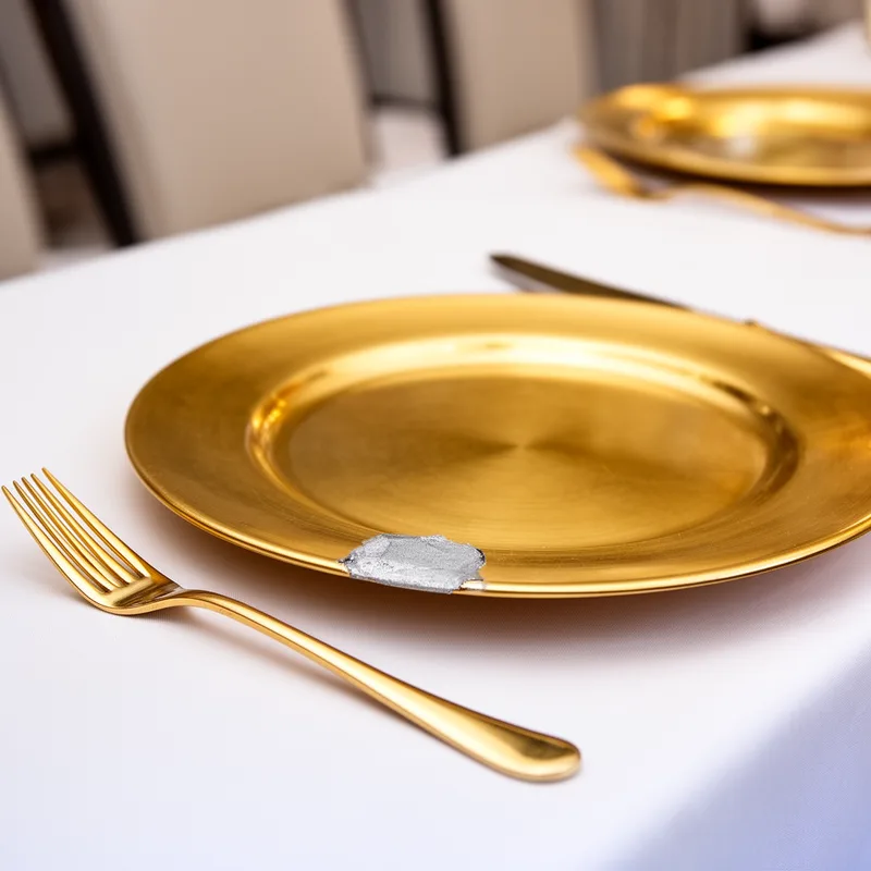 gold plate