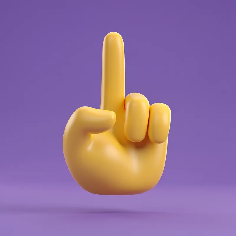 middle finger