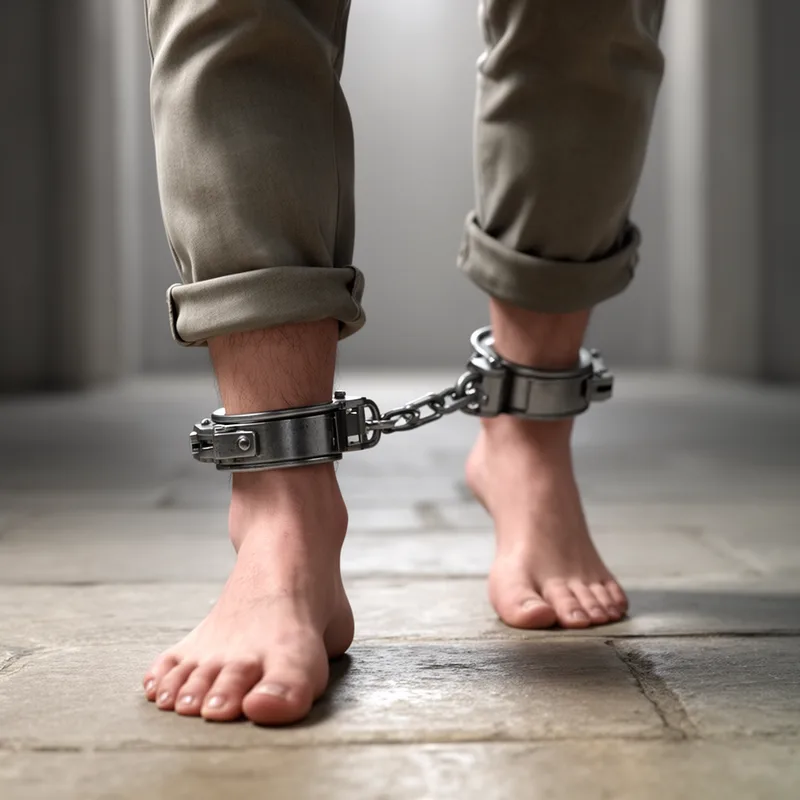 shackled