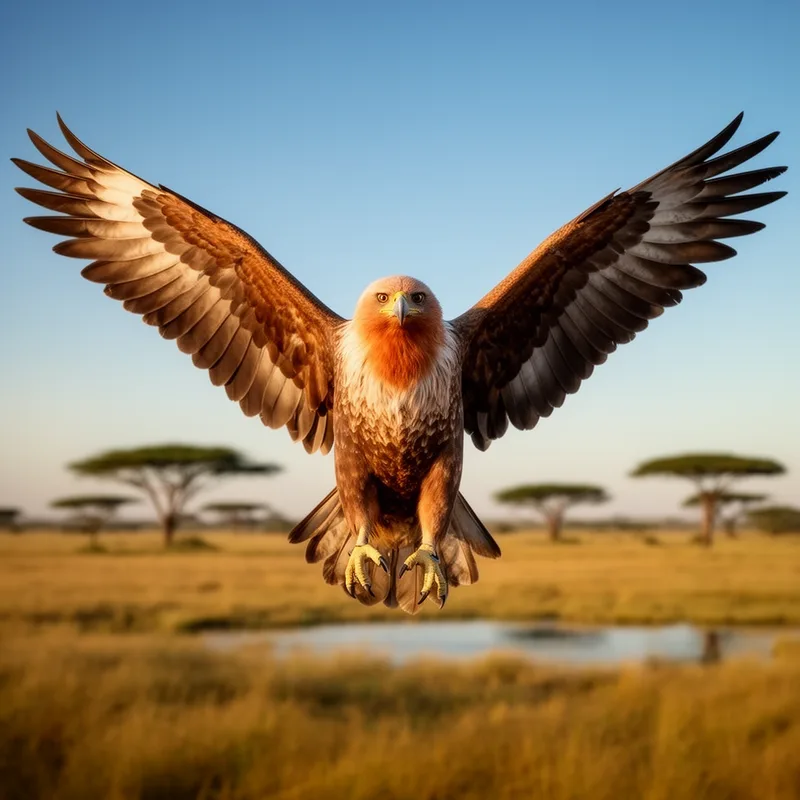 tawny eagle