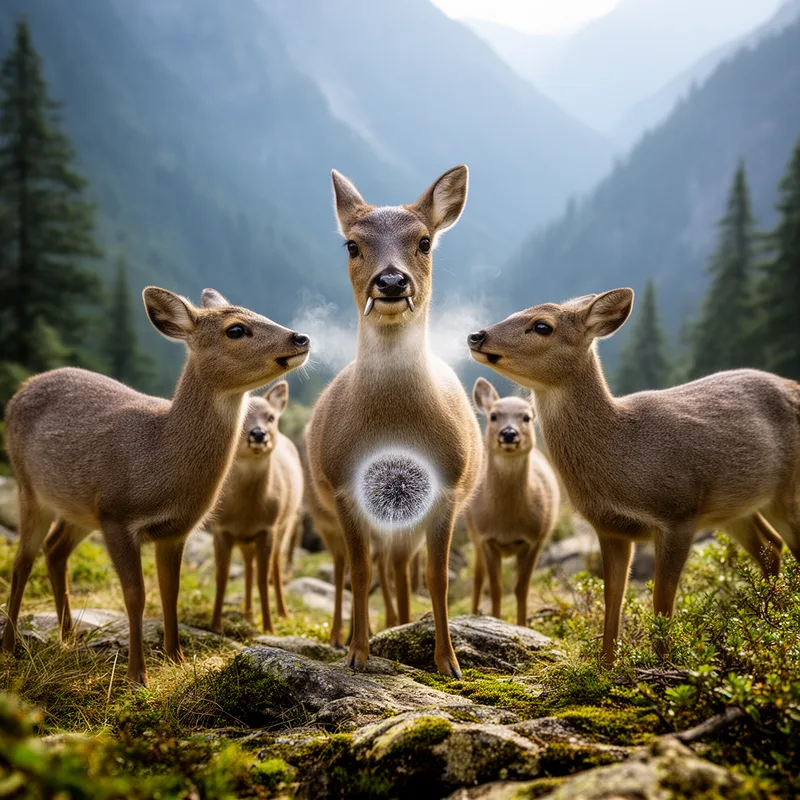 genus Moschus