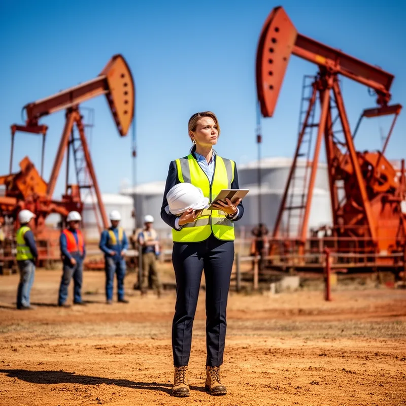 oil woman