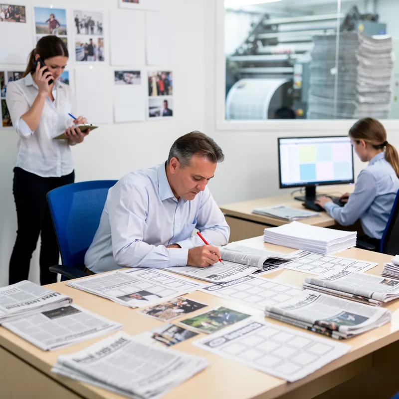 newspapering