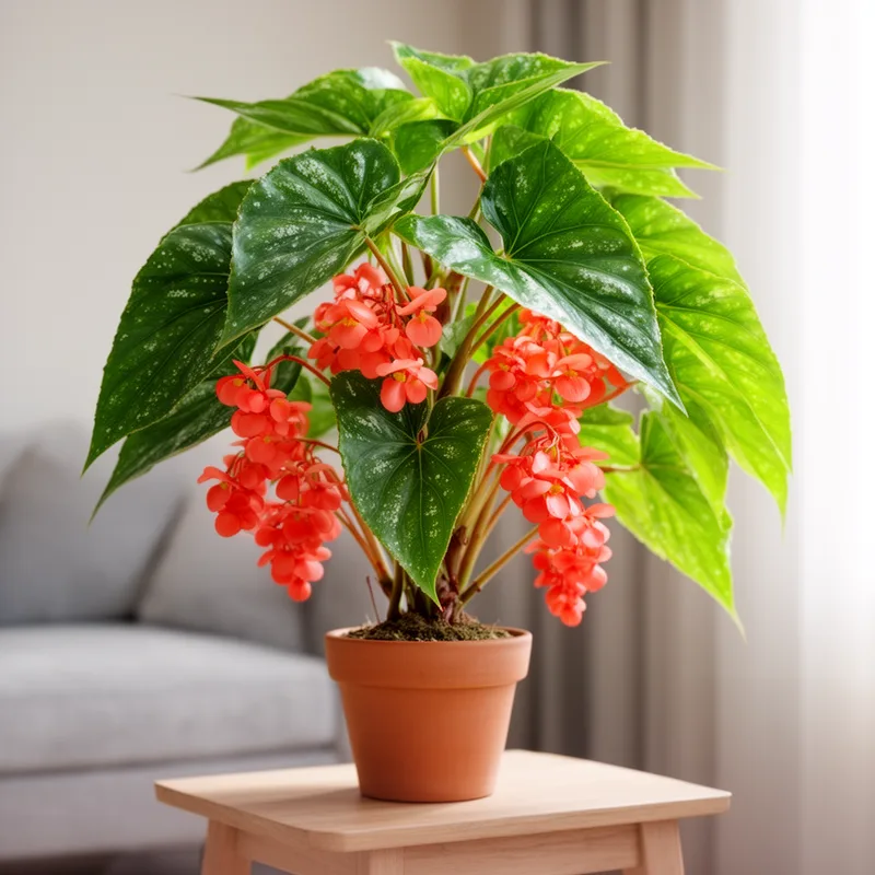 angel-wing begonia