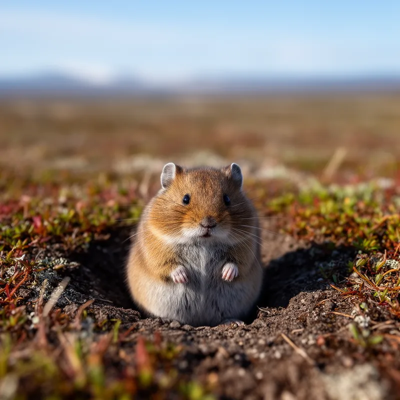 brown lemming