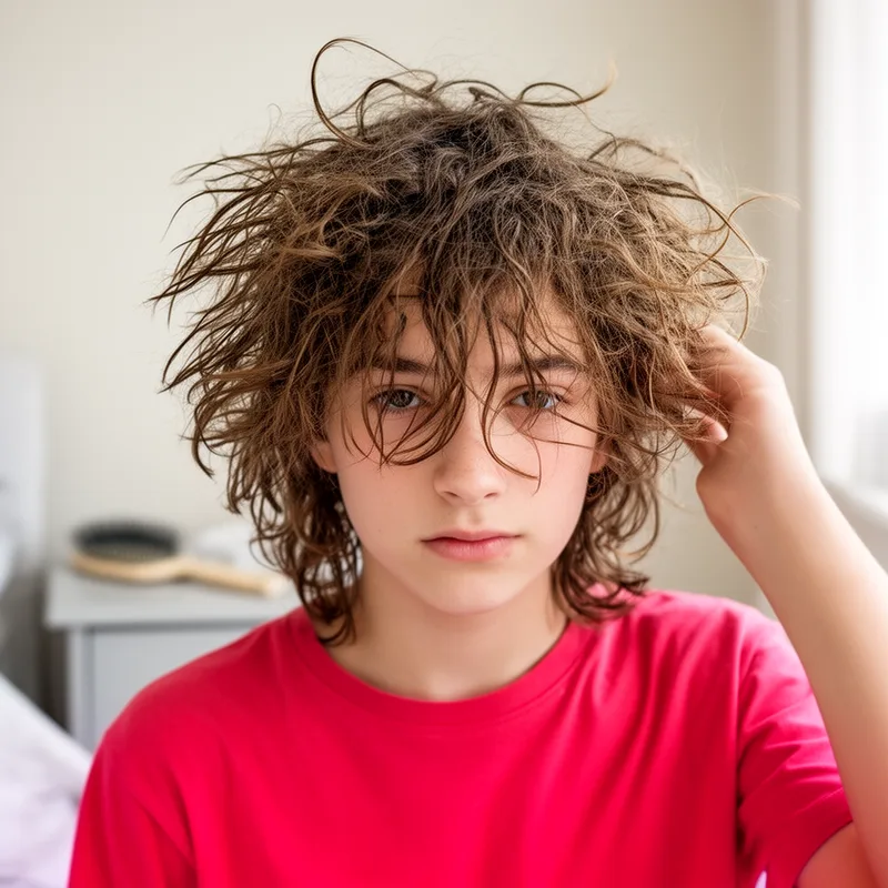 scratty hair