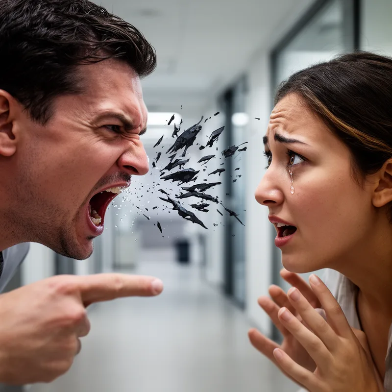 to spit poison