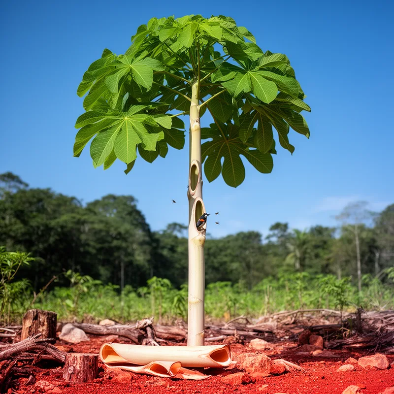 Cecropia peltata