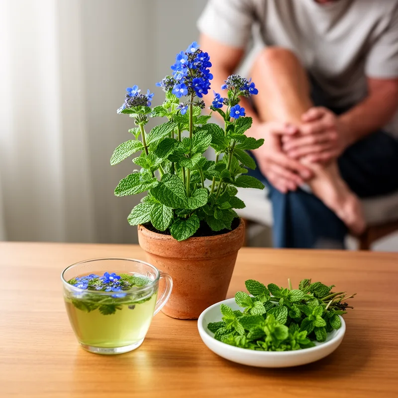 blue pimpernel