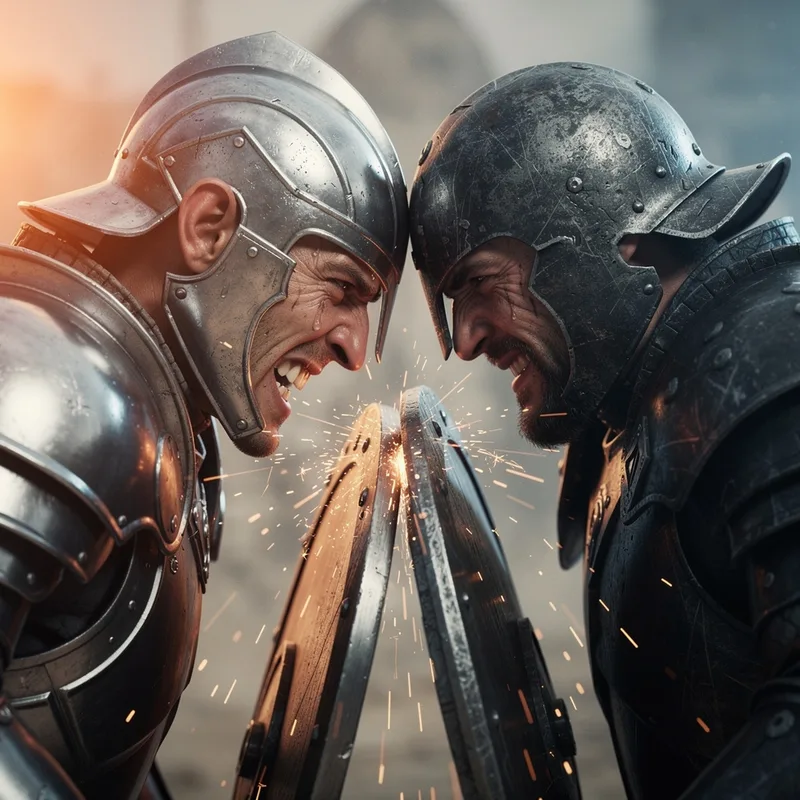to battle
