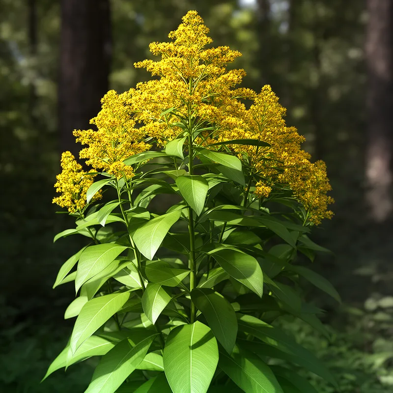 broad-leaved goldenrod