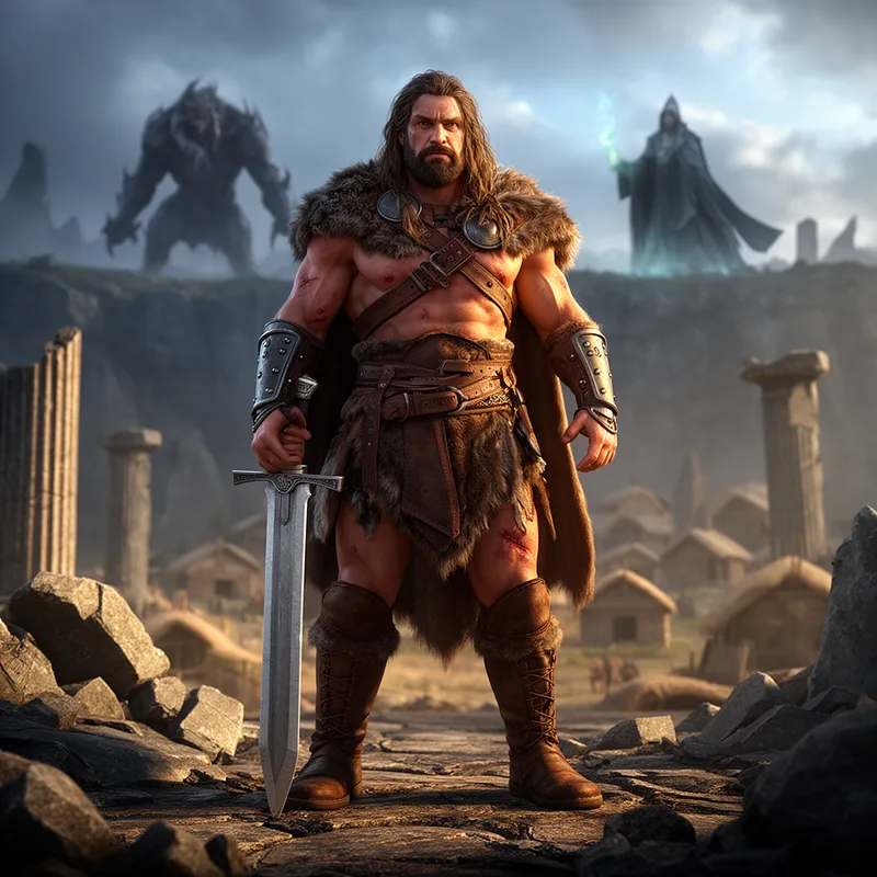barbarian hero