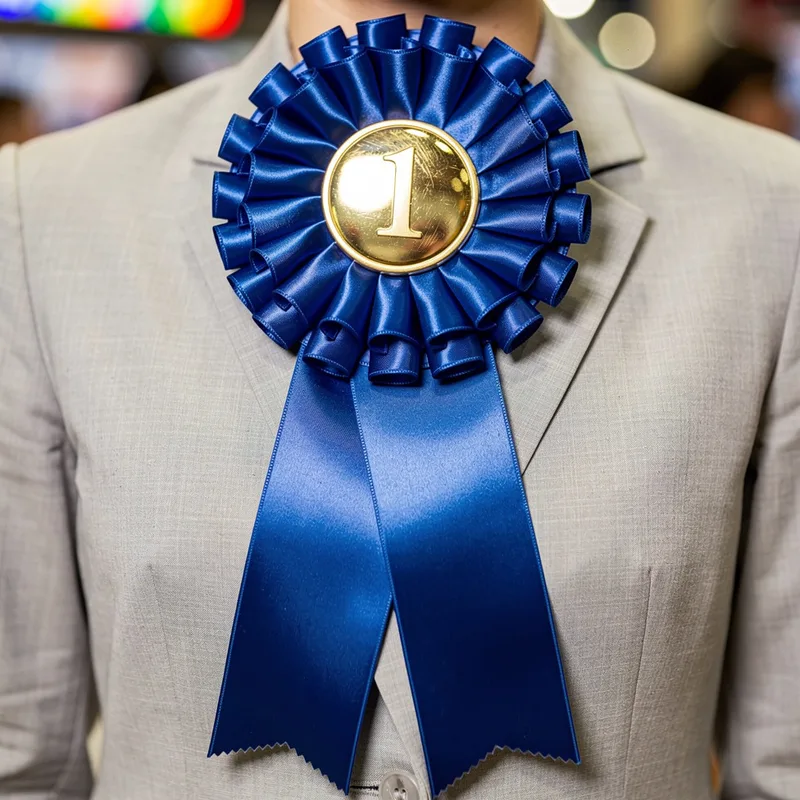blue ribbon