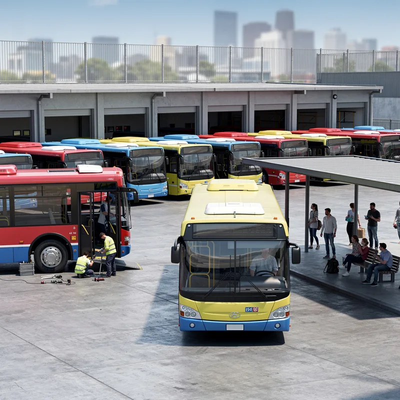 bus depot