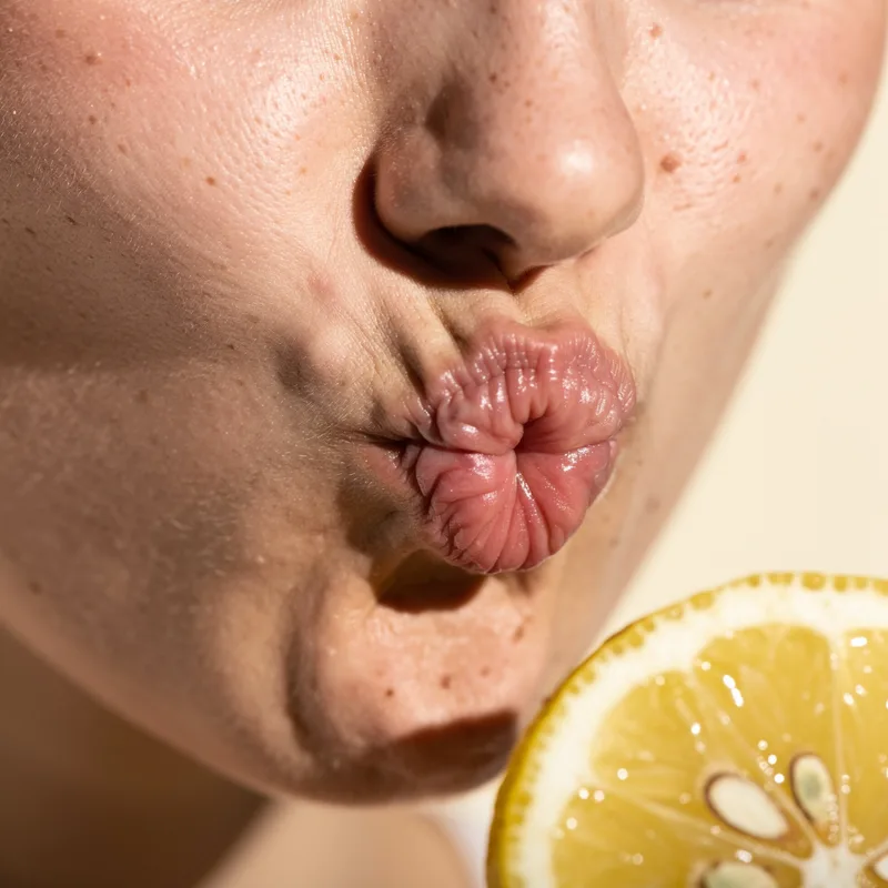 to pucker